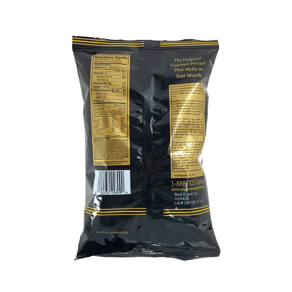 American Gourmet Honey Mustard Mini Twists 8oz