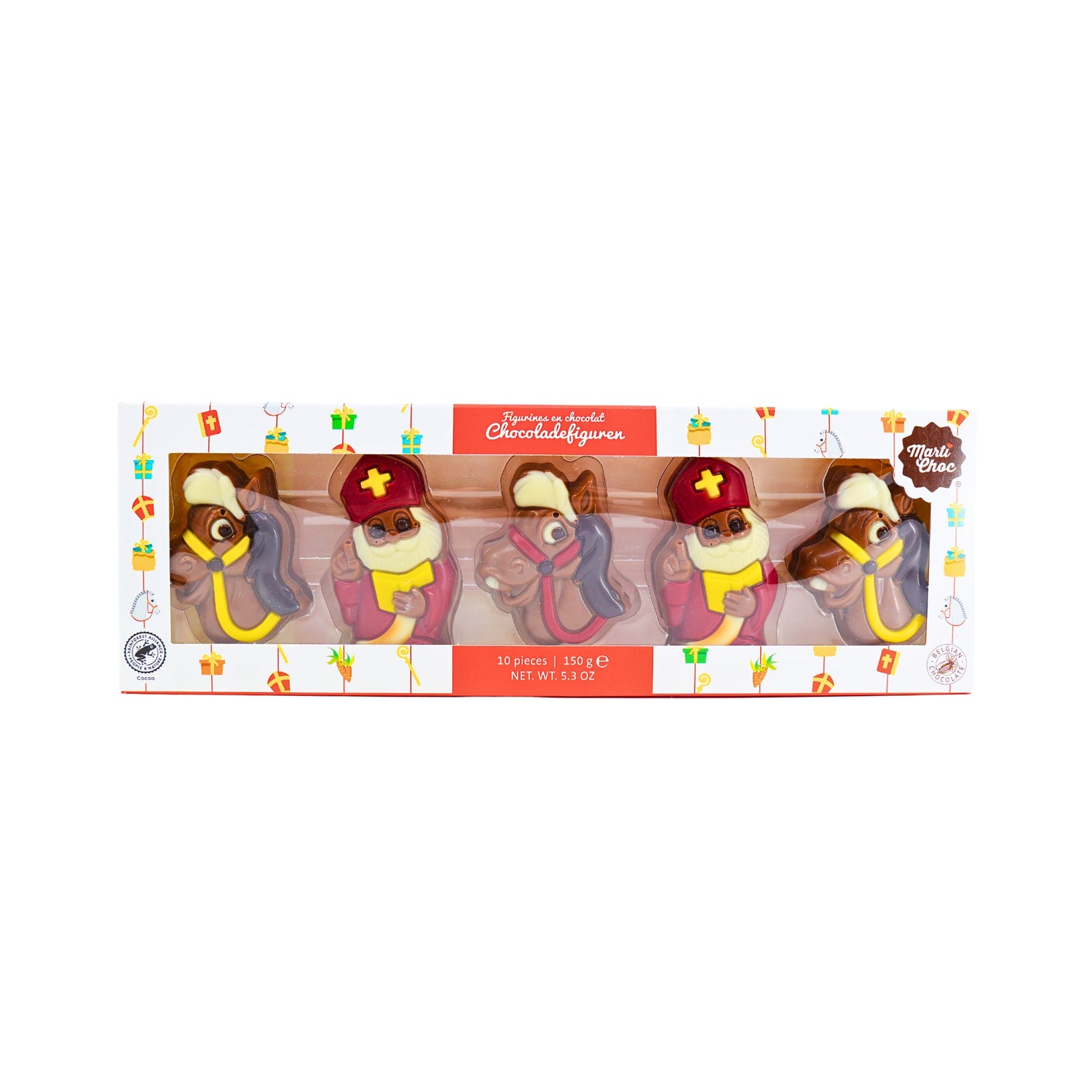 Martinez Milk Chocolate St Nicholas & Pieterman  5.2 Oz box