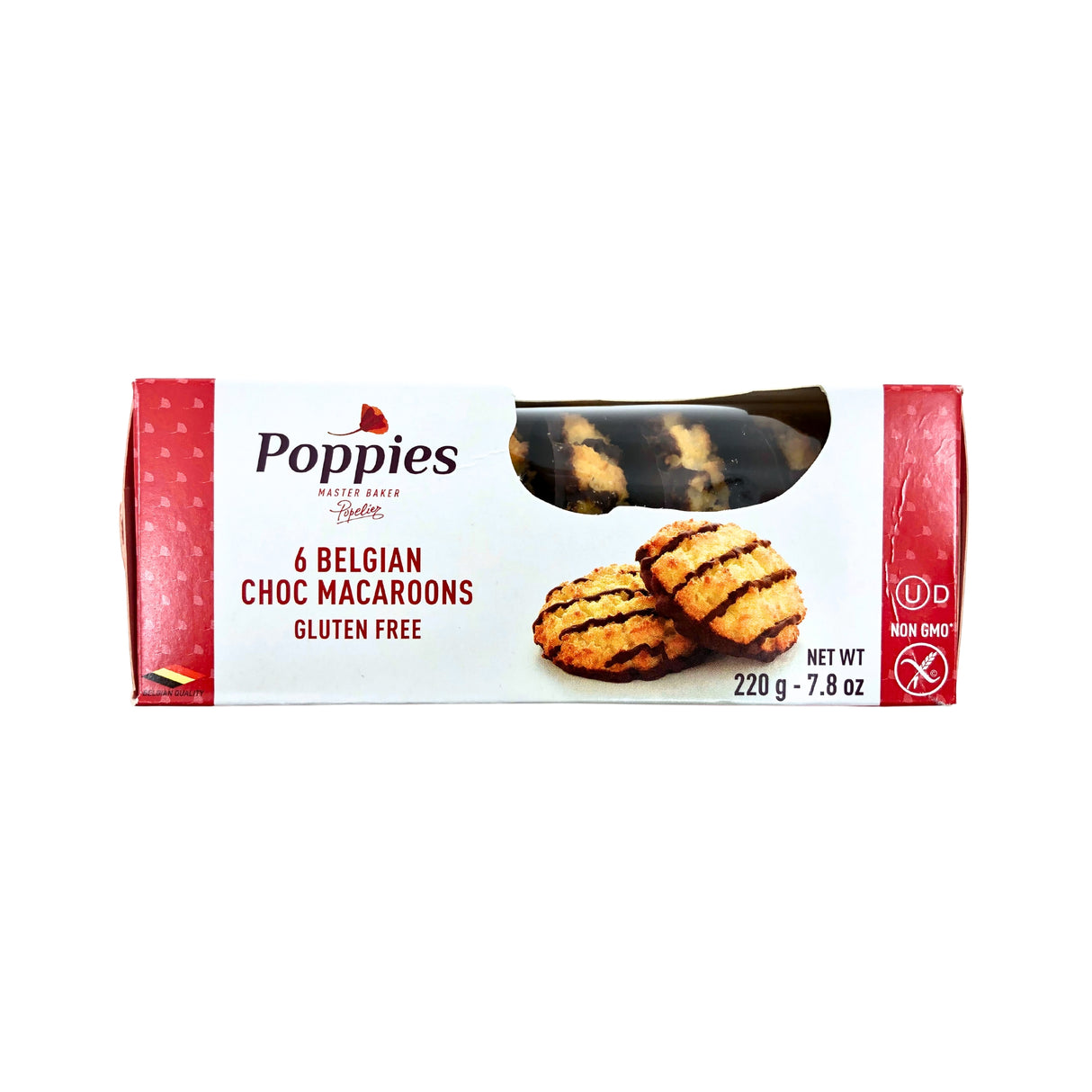 Poppies Chocolate Coconut Macaroons 7.8 oz