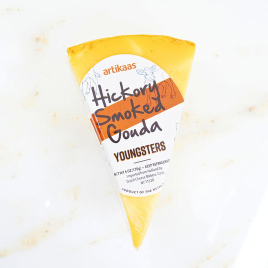 Artikaas Youngsters Hickory Smoked Gouda Cheese 6 oz wedge
