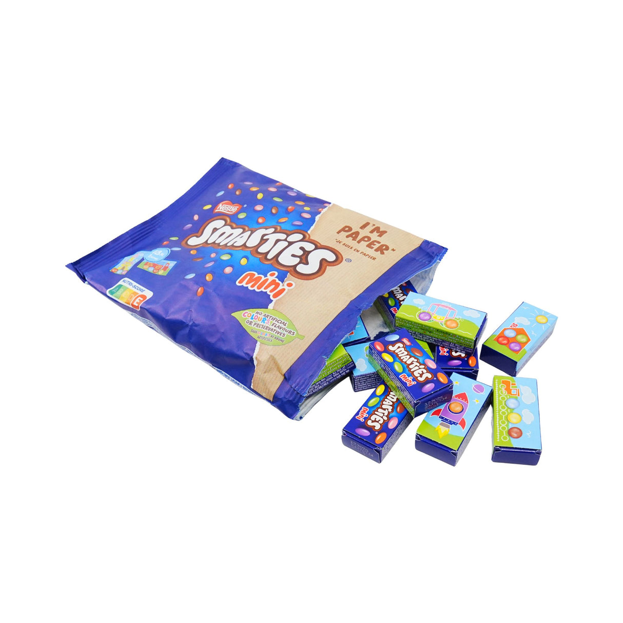 Nestle Mini Smarties Chocolates in Boxes 18ct 8.8oz bag