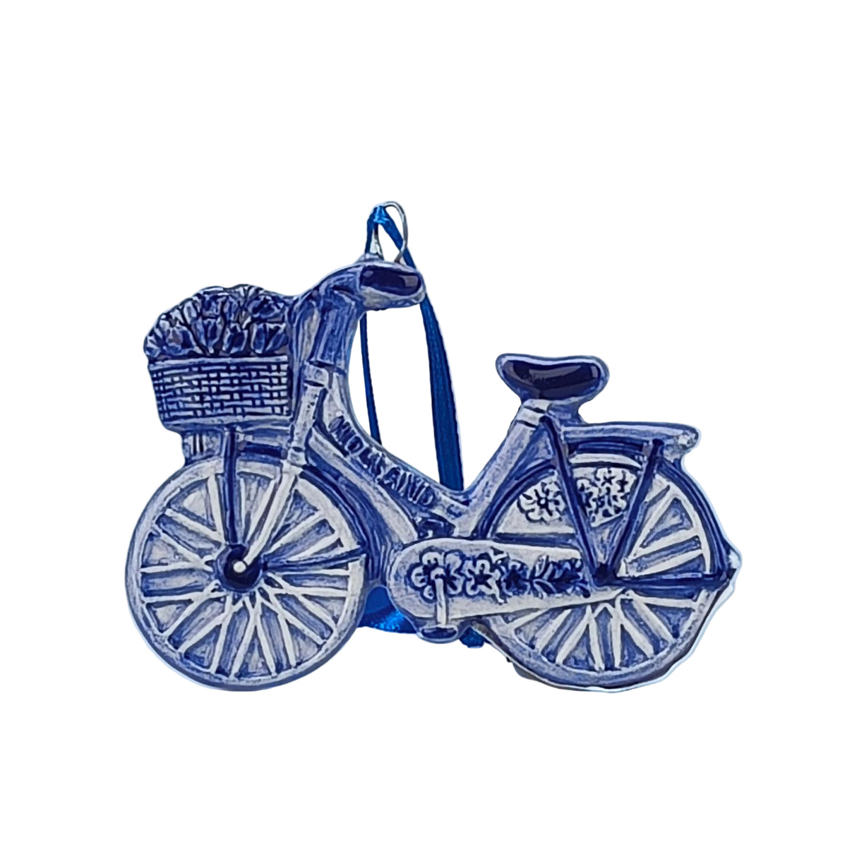 Ceramic Christmas Ornament Bicycle