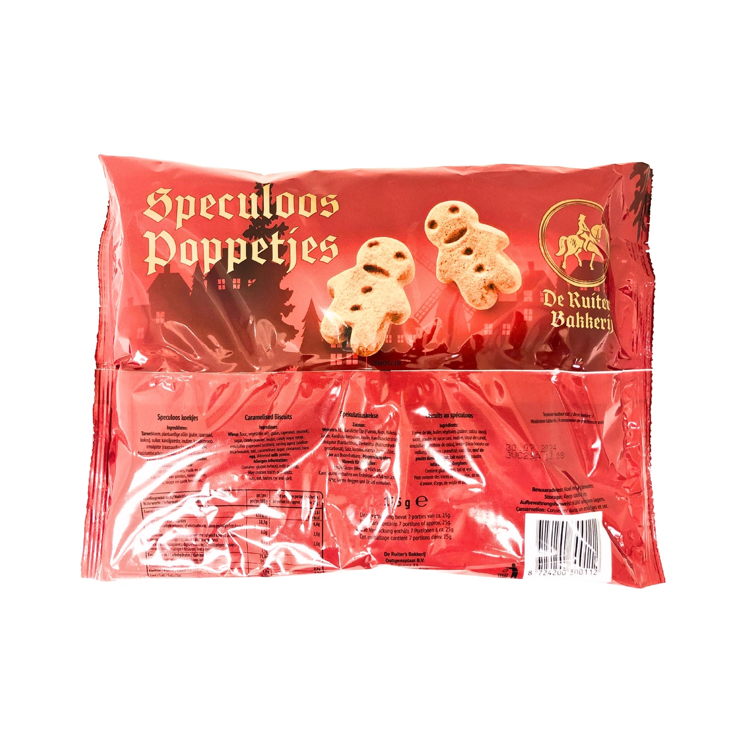 De Ruiter Mini Speculaas Puppets 6 oz 7 mini packs