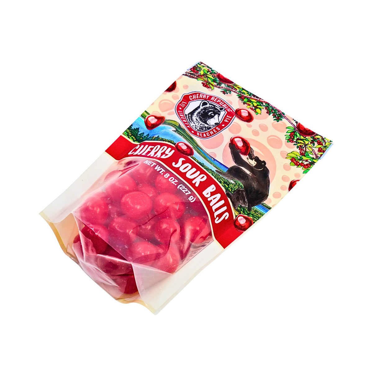 Cherry Republic Cherry Sour Balls 8oz bag