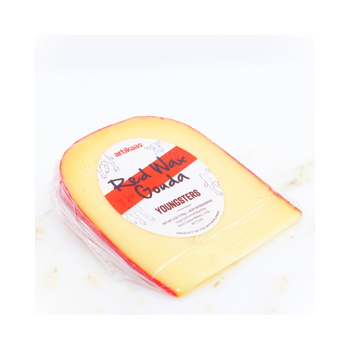 Artikaas Youngsters Creamy Gouda 6 oz wedge