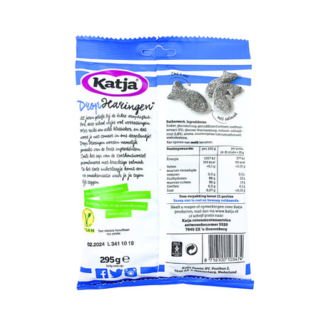 Katja Licorice Herring  10.5 oz oz Bag