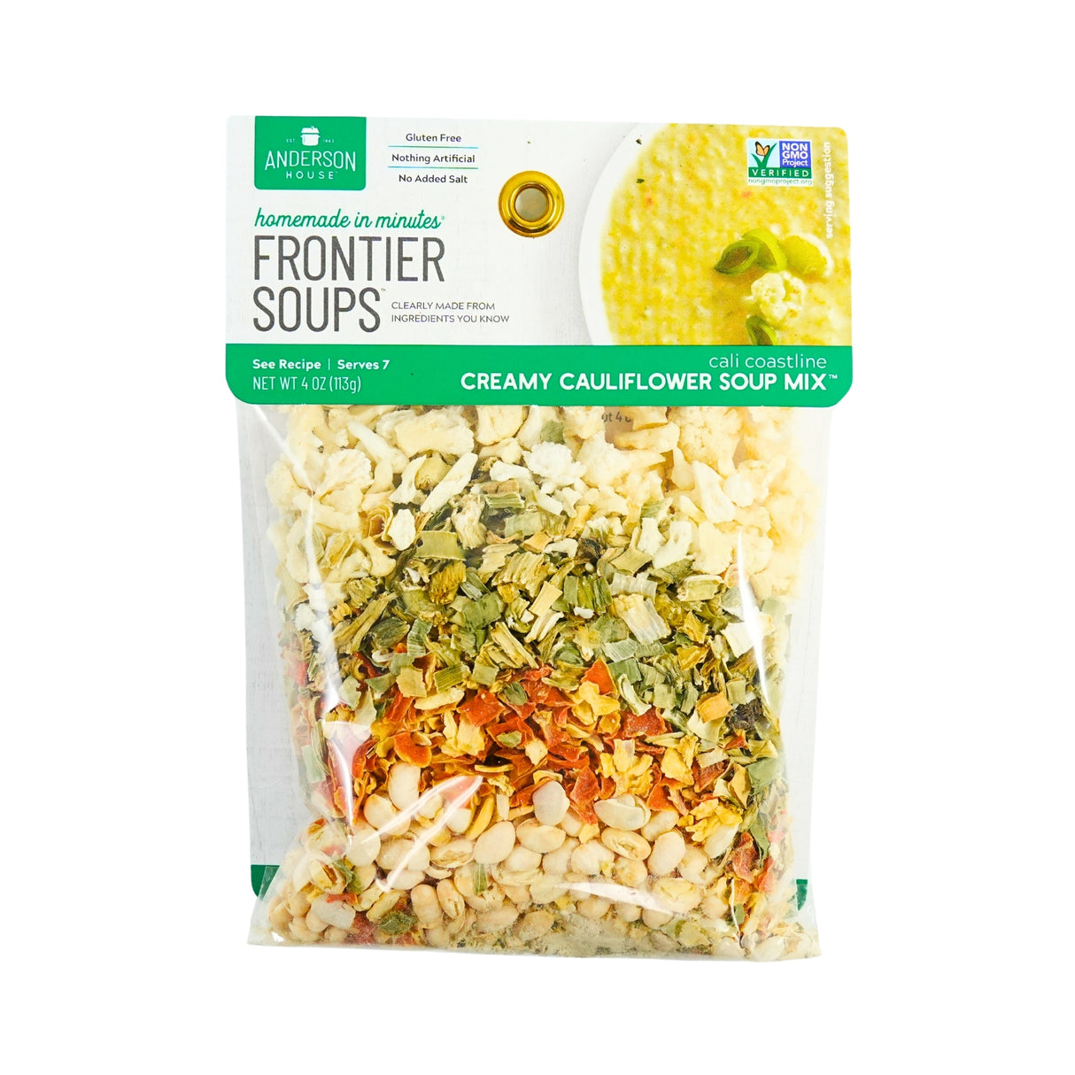 Frontier Soups Cali Coastline Creamy Cauliflower Soup Mix 4 oz