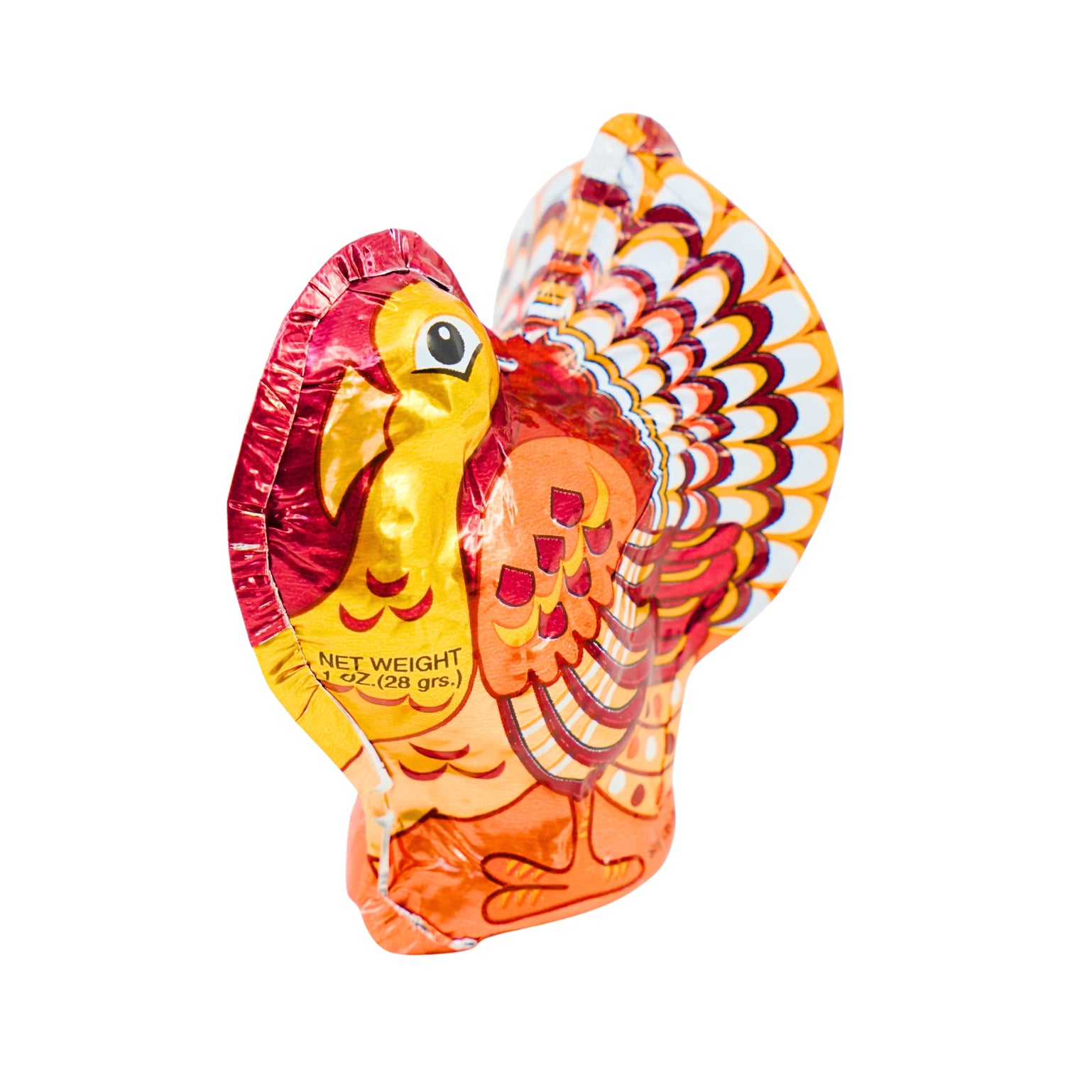 Madelaine Foiled Dark Chocolate Turkey 1 oz