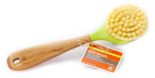 Full Circle Dish Brush Bamboo handle