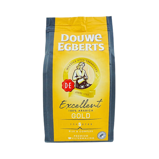 Douwe Egberts Excellent 5 Aroma Coffee 8.8 oz (gold)