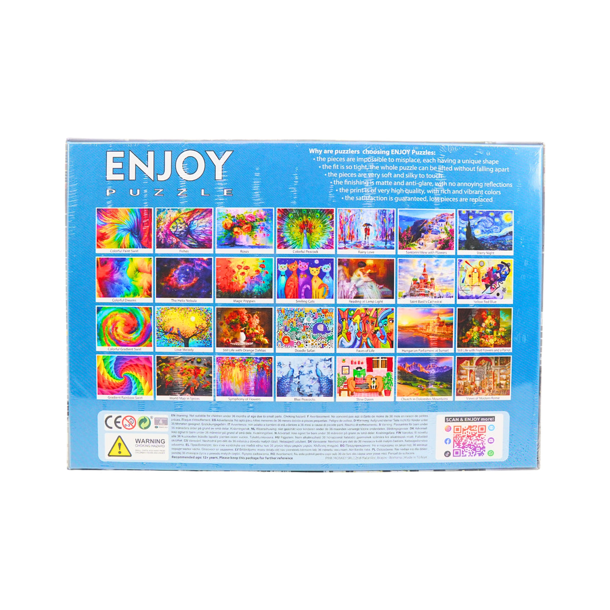 Amsterdam Canal Houses Reflection Enjoy Puzzle 1000pc