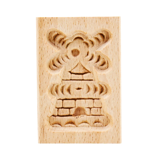 Wood Mill Mini Windmill Cookie Mold 2.5 x 1.5 inches