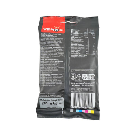 Venco Kleurendrop (color sticks) 4.23 oz Bag - 120g