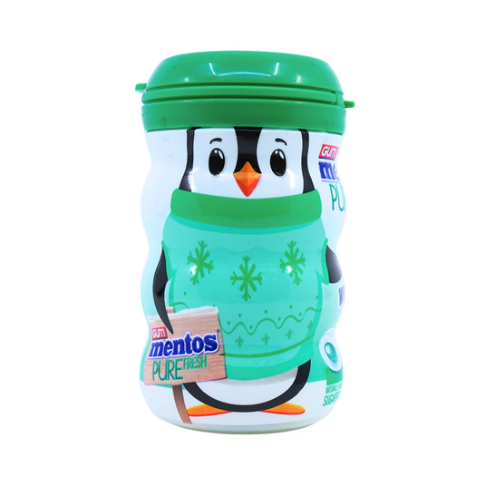 Mentos Fresh Mint Sugar Free Gum Spearmint Penguin Edition
