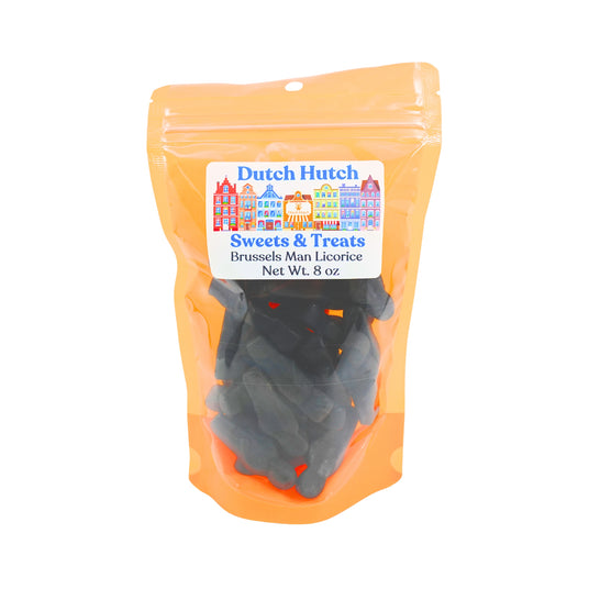 Dutch Hutch Brussels Man Licorice 8 oz By Matthijs