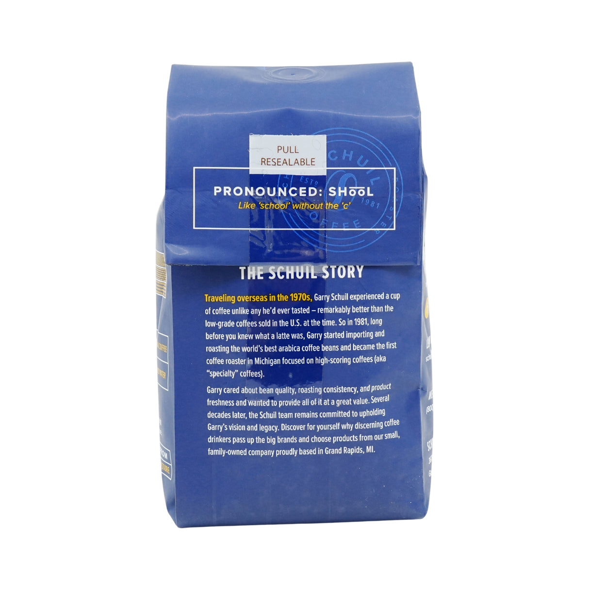 Schuil Decaf Dutch Breakfast  Coffee 12oz