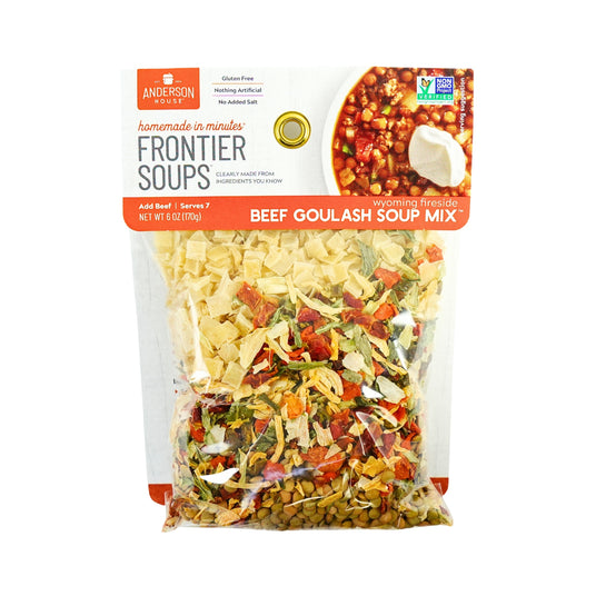 Frontier Soups Wyoming Fireside Beef Goulash Mix
