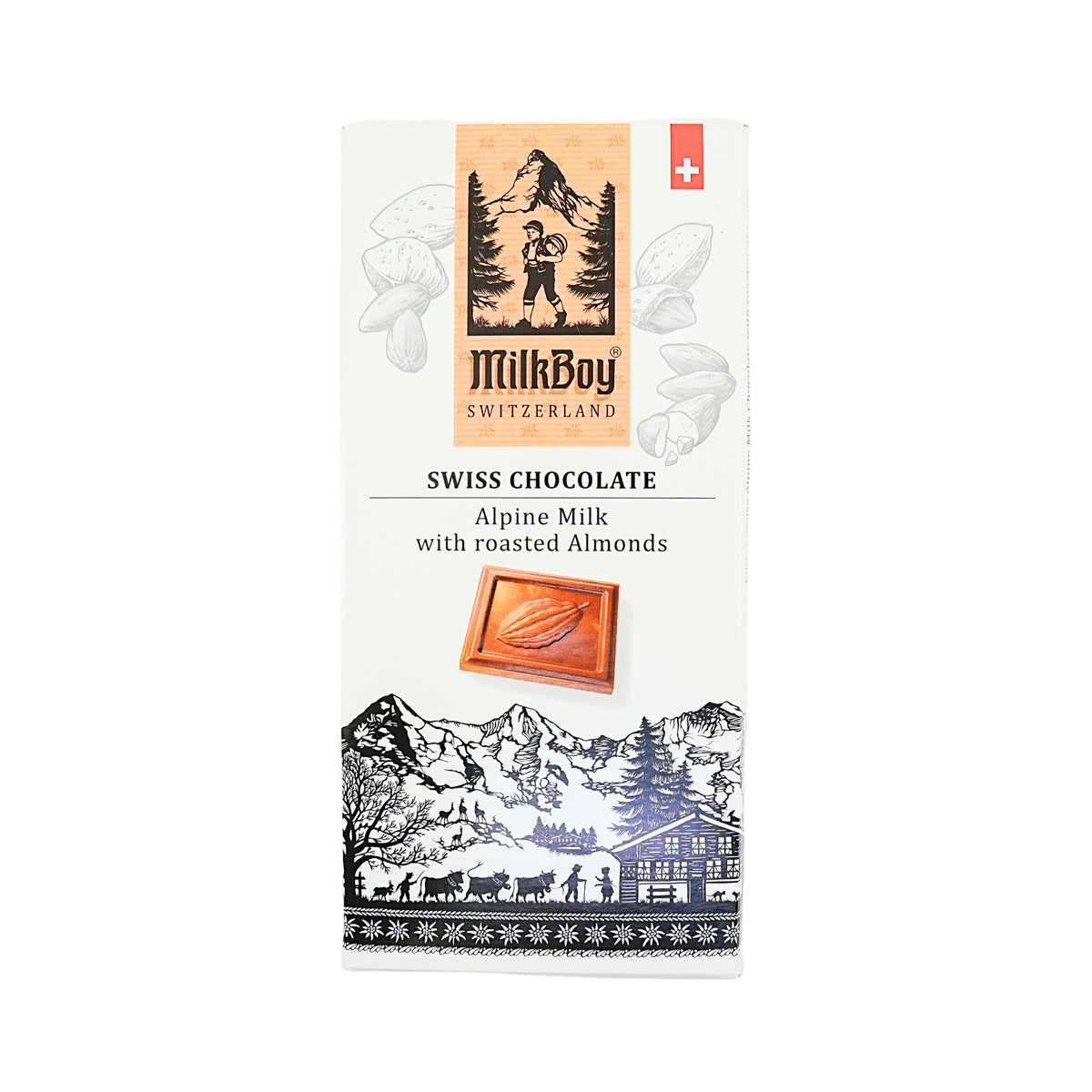 Milk Boy Milk Chocolate with Roasted Almonds 3.5 oz