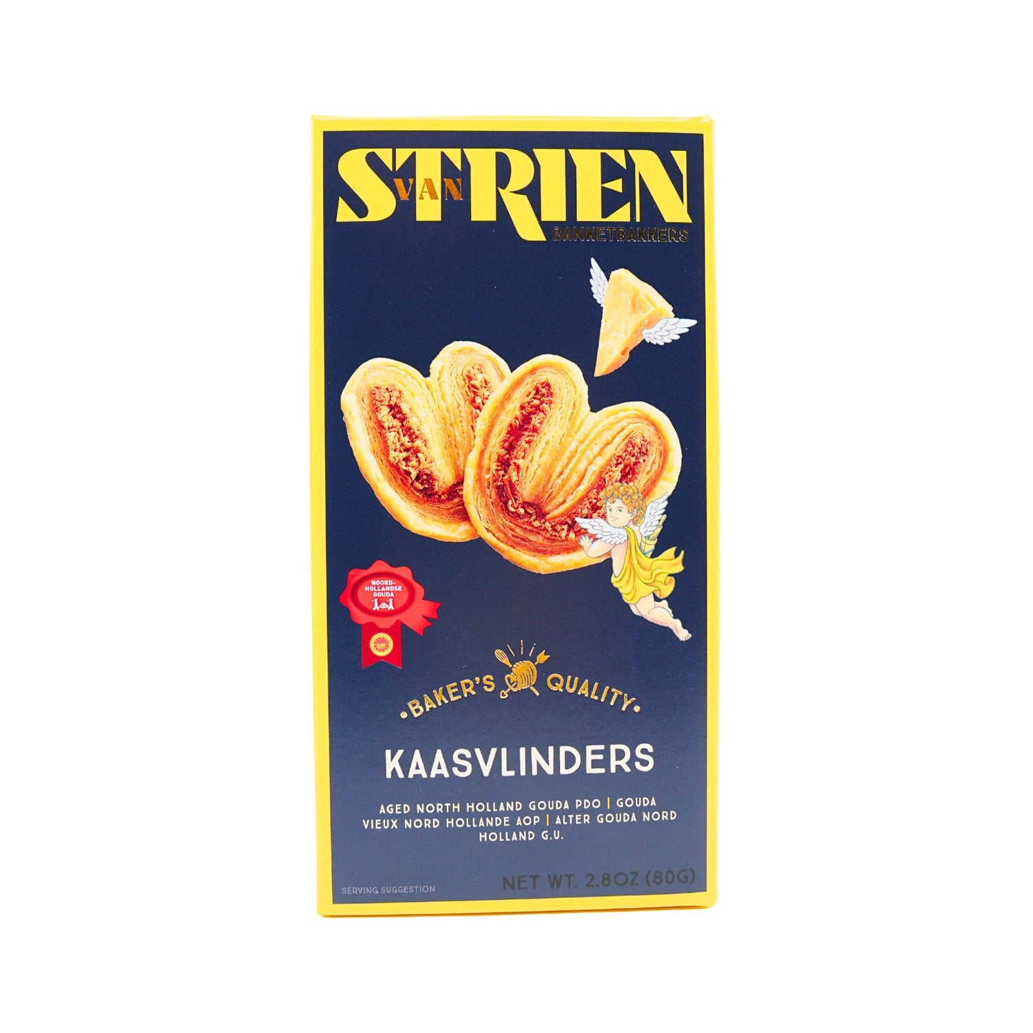 Van Strien All Butter Gouda Cheese Palmiers 80 gr
