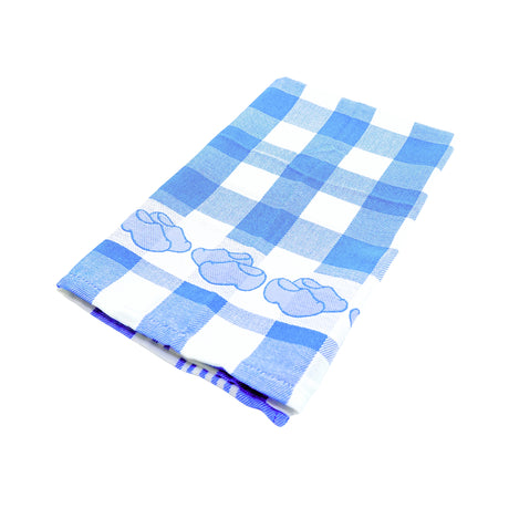 Twentse Blue with Wooden  Shoes TEA Towel  25 x23 inch