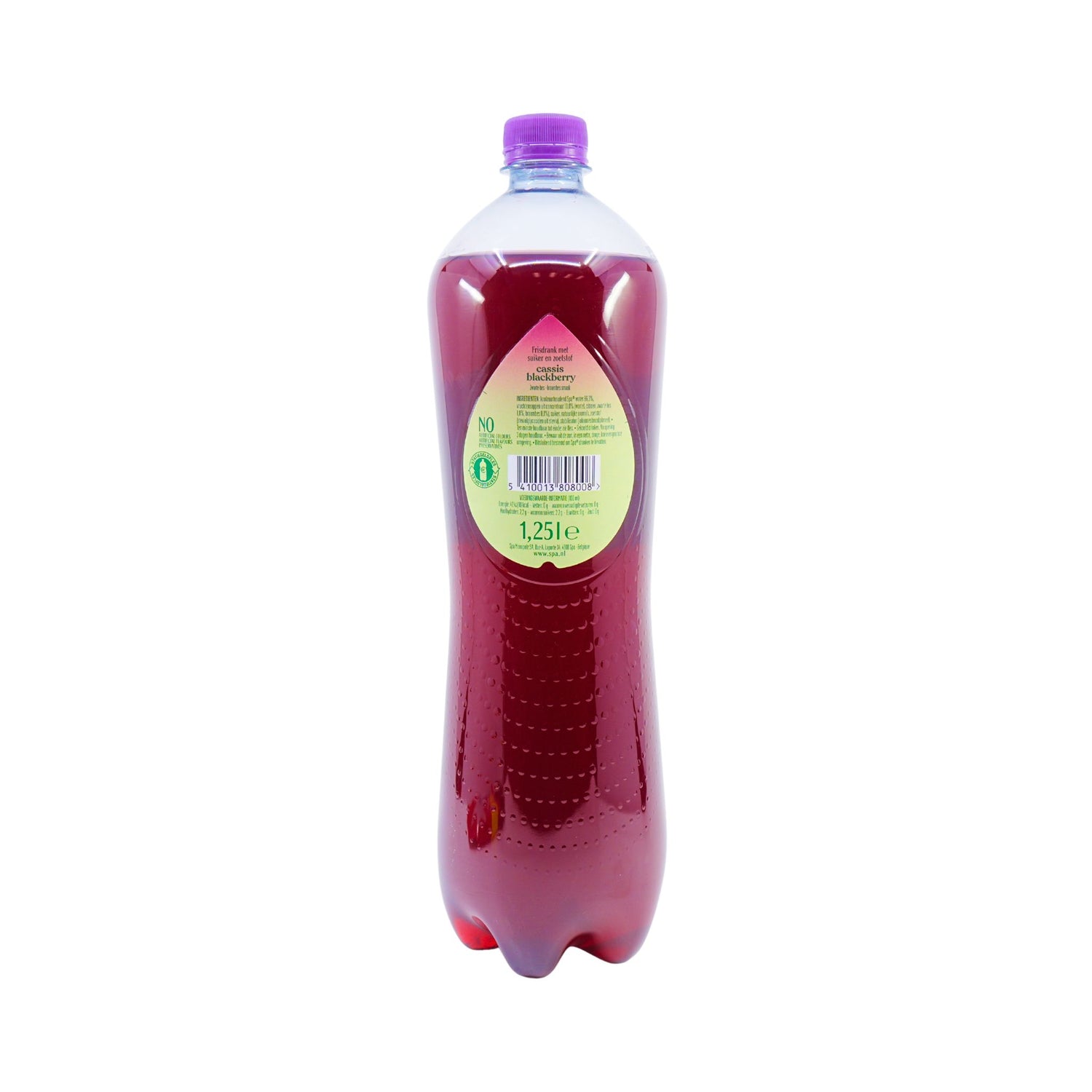 Spa Black Currant Sparkling Soda 1.25 liter bottle