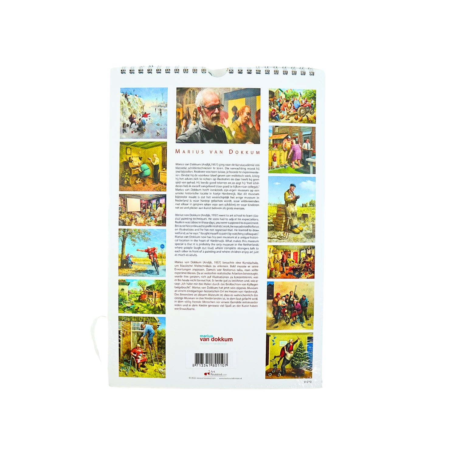 Marius van Dokkum Birthday Calendar