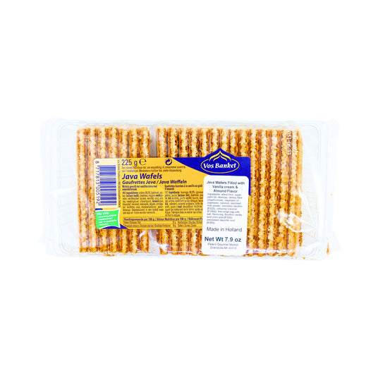 Vos Banket Java Crispy Wafels 7.9 oz