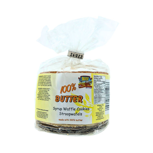 Double Dutch 100% Butter Stroopwafels 8 ct