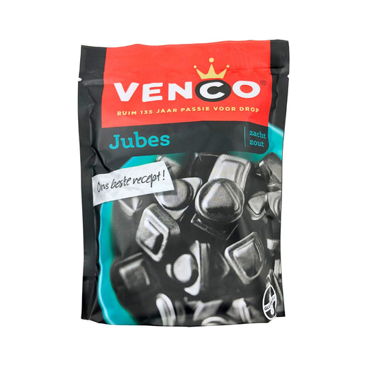 Venco Jubes Soft Salty Licorice 225g 7.93 oz