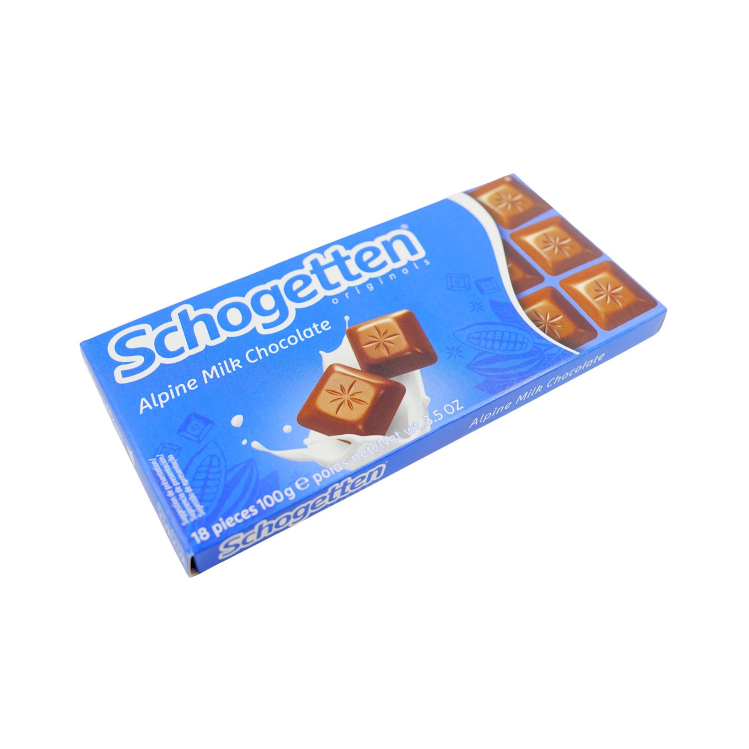 Schogetten Alpine Milk Choc bar 3.5 oz 100 gr