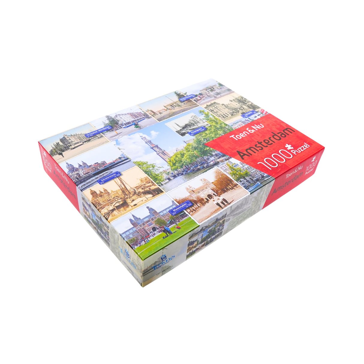 Amsterdam Then & Now Puzzle 1000 Pcs