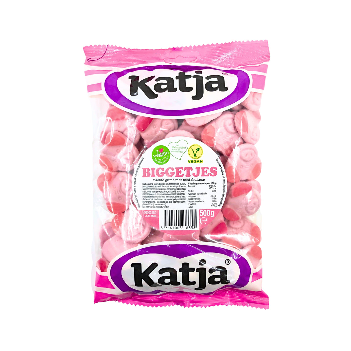 Katja Pink Pigs 17.5 Oz Bag