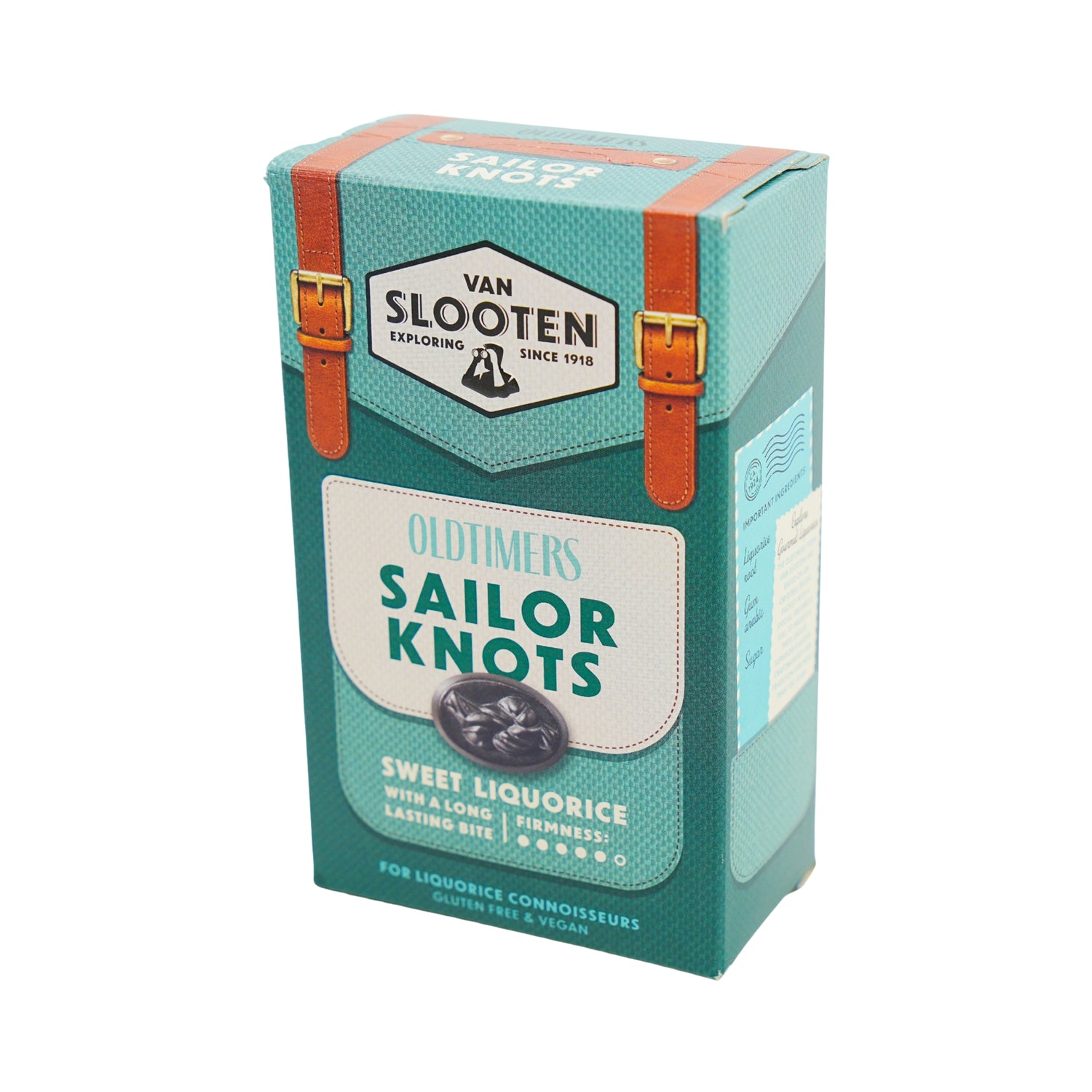 Old Timers Sailors  Sweet Knots Licorice 7.9 oz Green Box