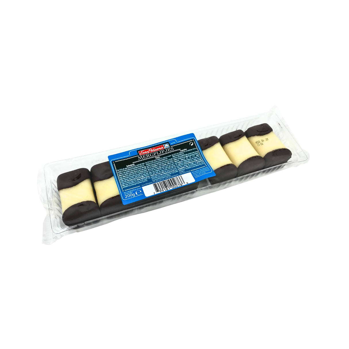 Mergpijpjes Marzipan Iced Cakes 7 ct.