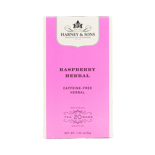 Harney & Sons Premium Red Raspberry Tea 20 Ct Box