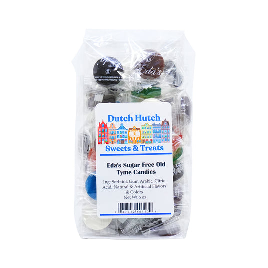 Dutch Hutch Sugarfree Old Tyme Mix Hard Candy 6 oz bag