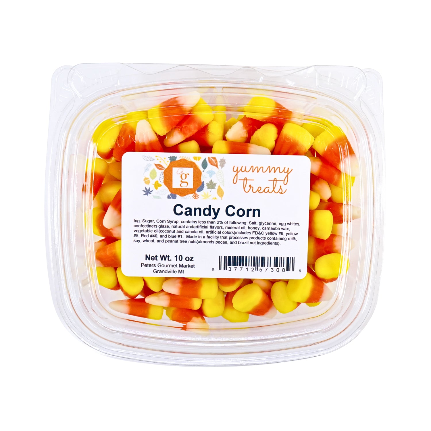 Peters Gourmet Market Candy Corn 10 oz tub