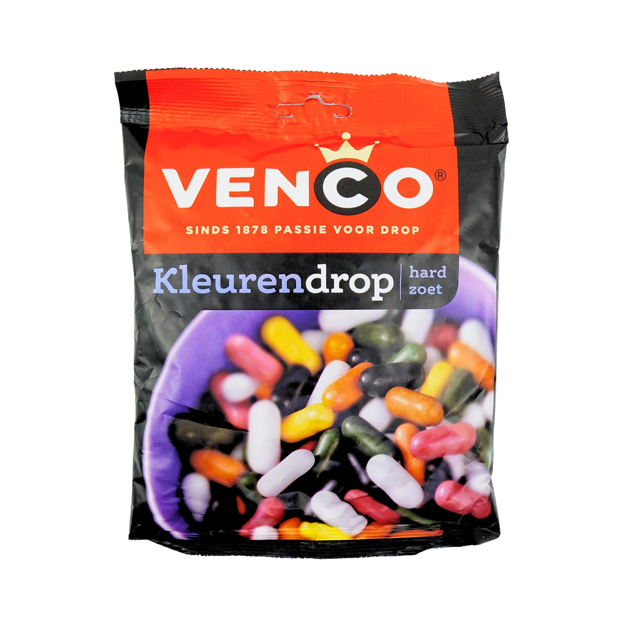 Venco Licorice Color Sticks Kleurendrop 9.7 oz bag