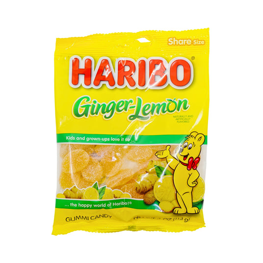 Haribo Lemon Ginger 4 oz Bag