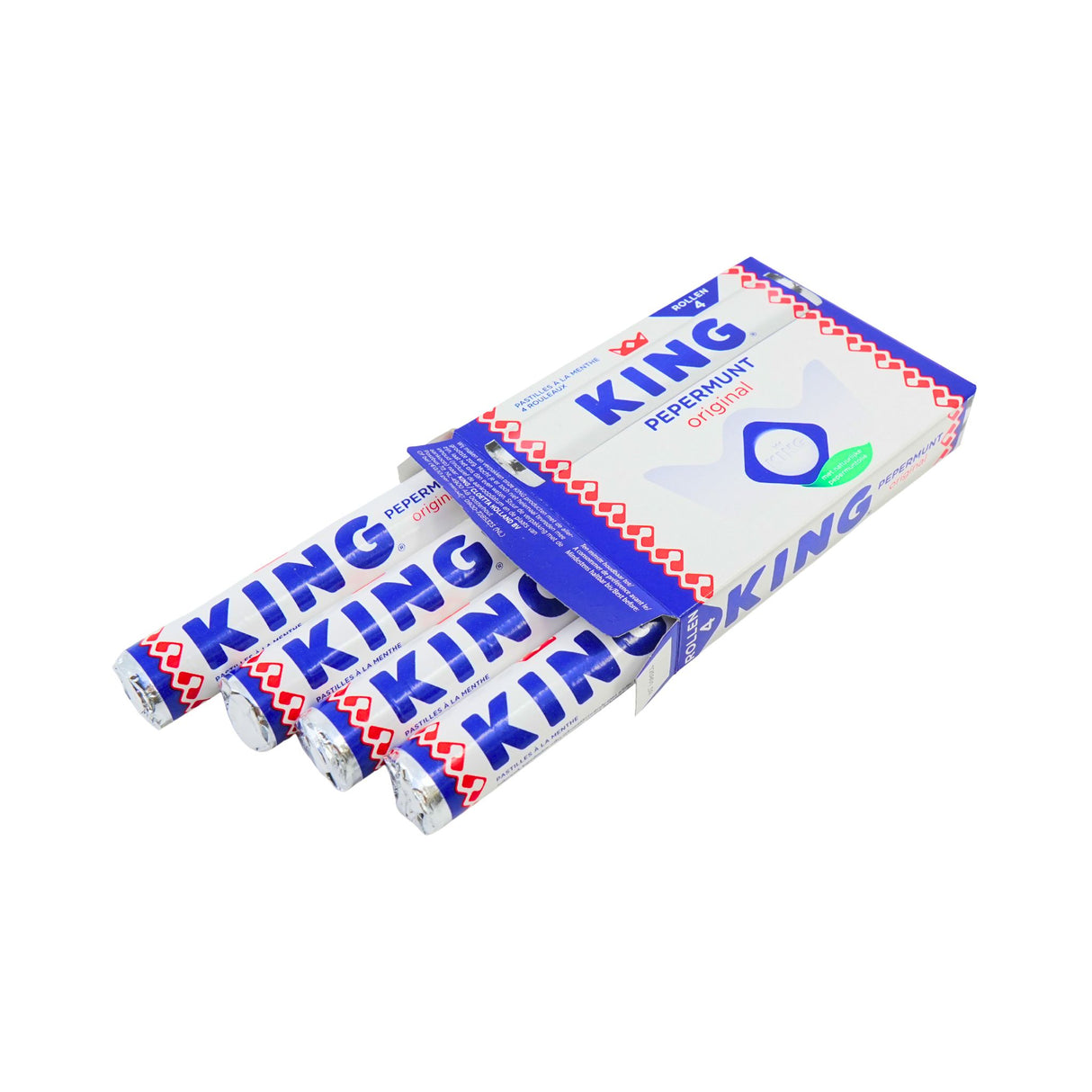 King Peppermints Rolls 4 Pack