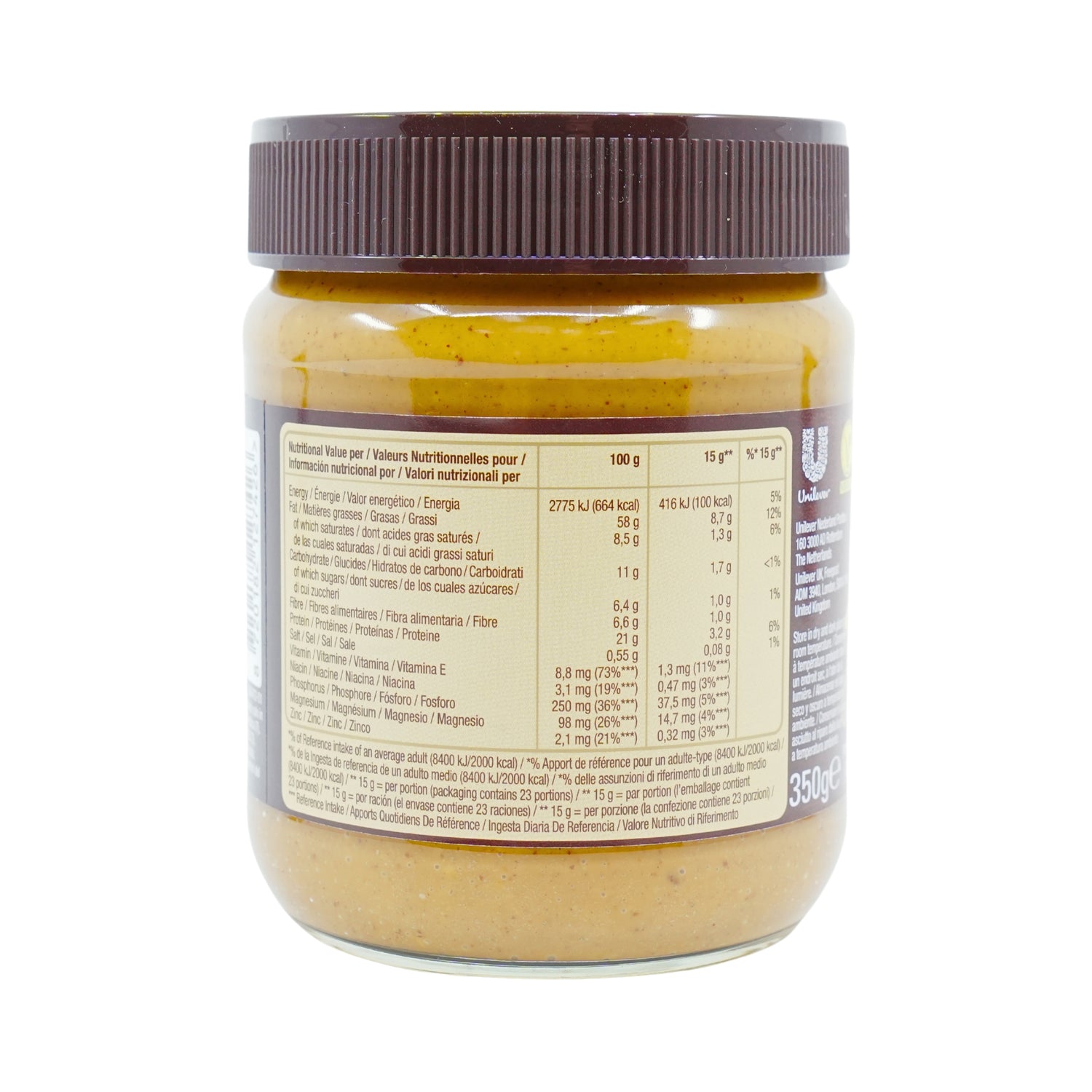 Calve Smooth Peanut Butter Jar 12.3 oz Jar