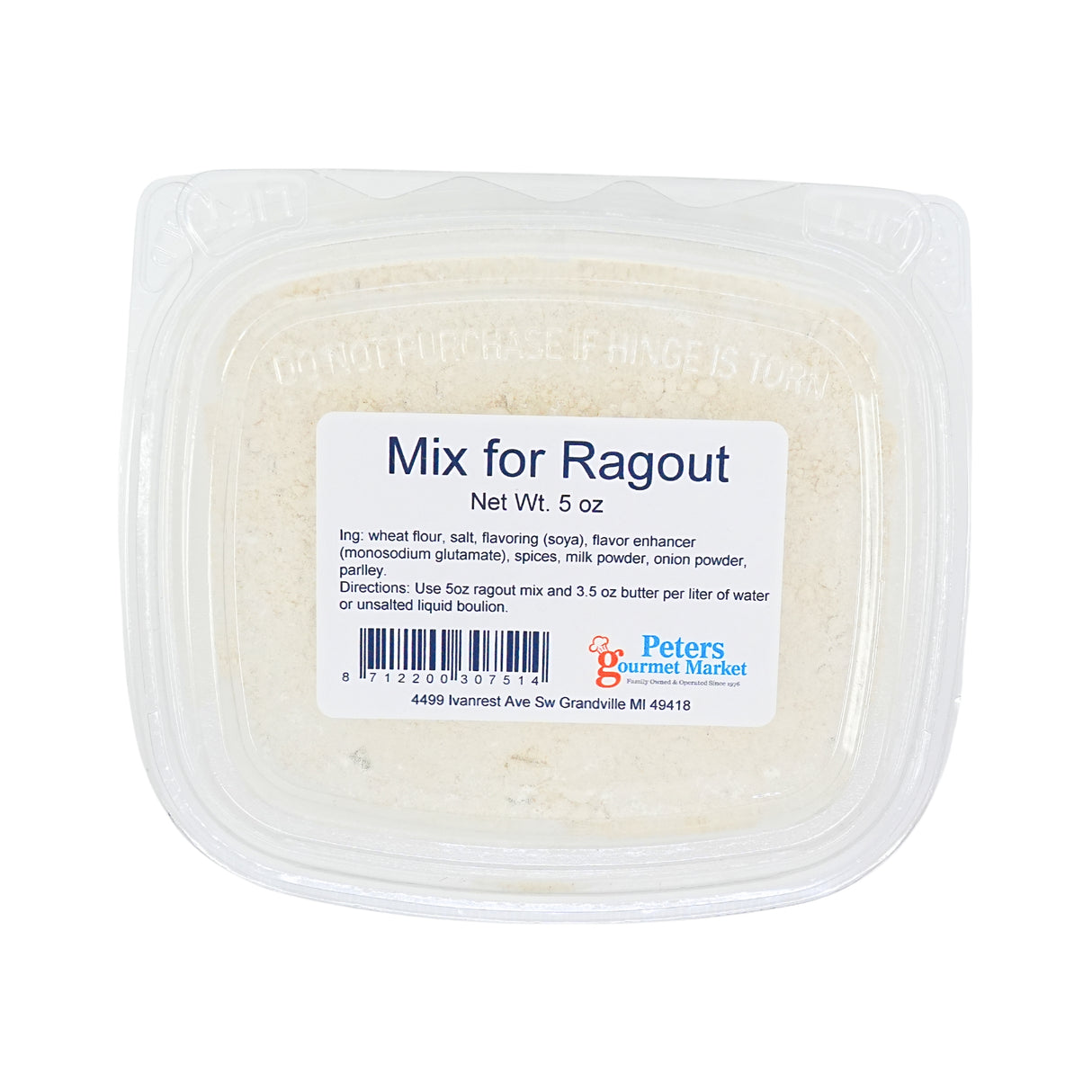 Verstegen Ragout 5 oz Tub