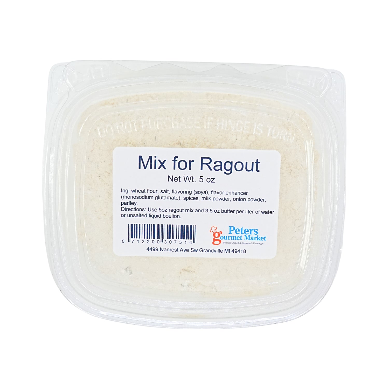 Verstegen Ragout 5 oz Tub
