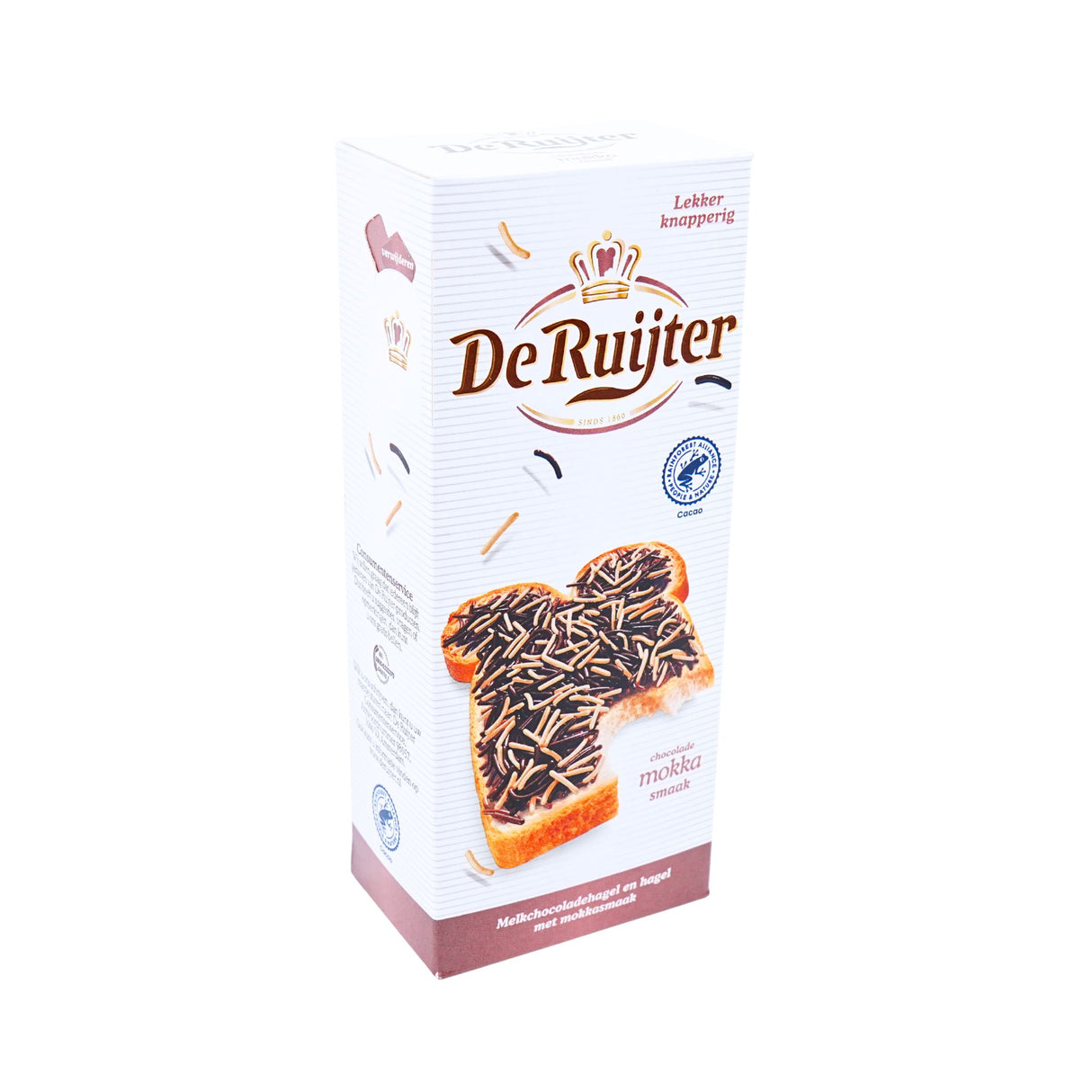 De Ruijter Chocolate Mokka Sprinkles Hagelslag 7 Ounce Box