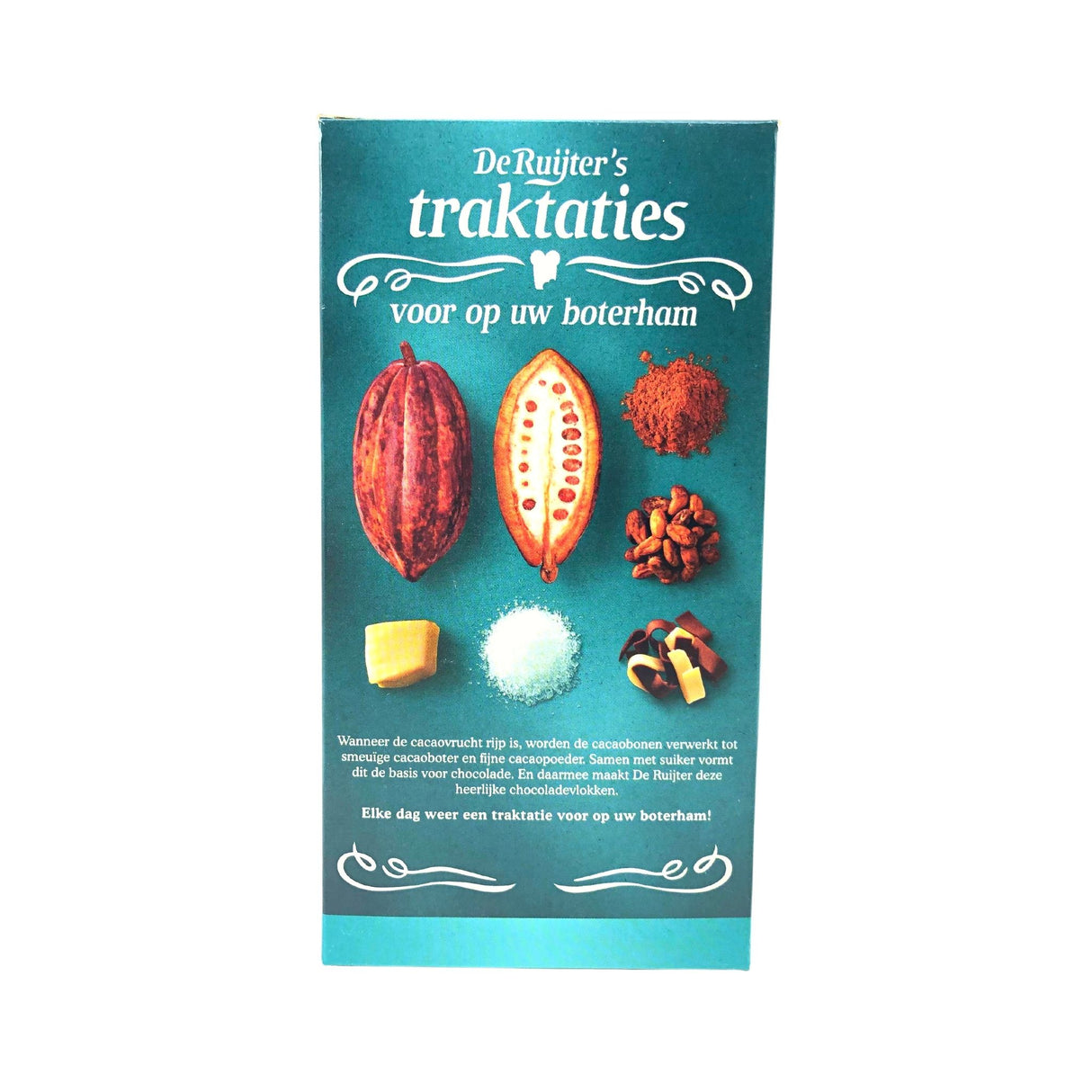 De Ruijter Milk & White Chocolate Flakes - Vlokfeest 10.5 oz box