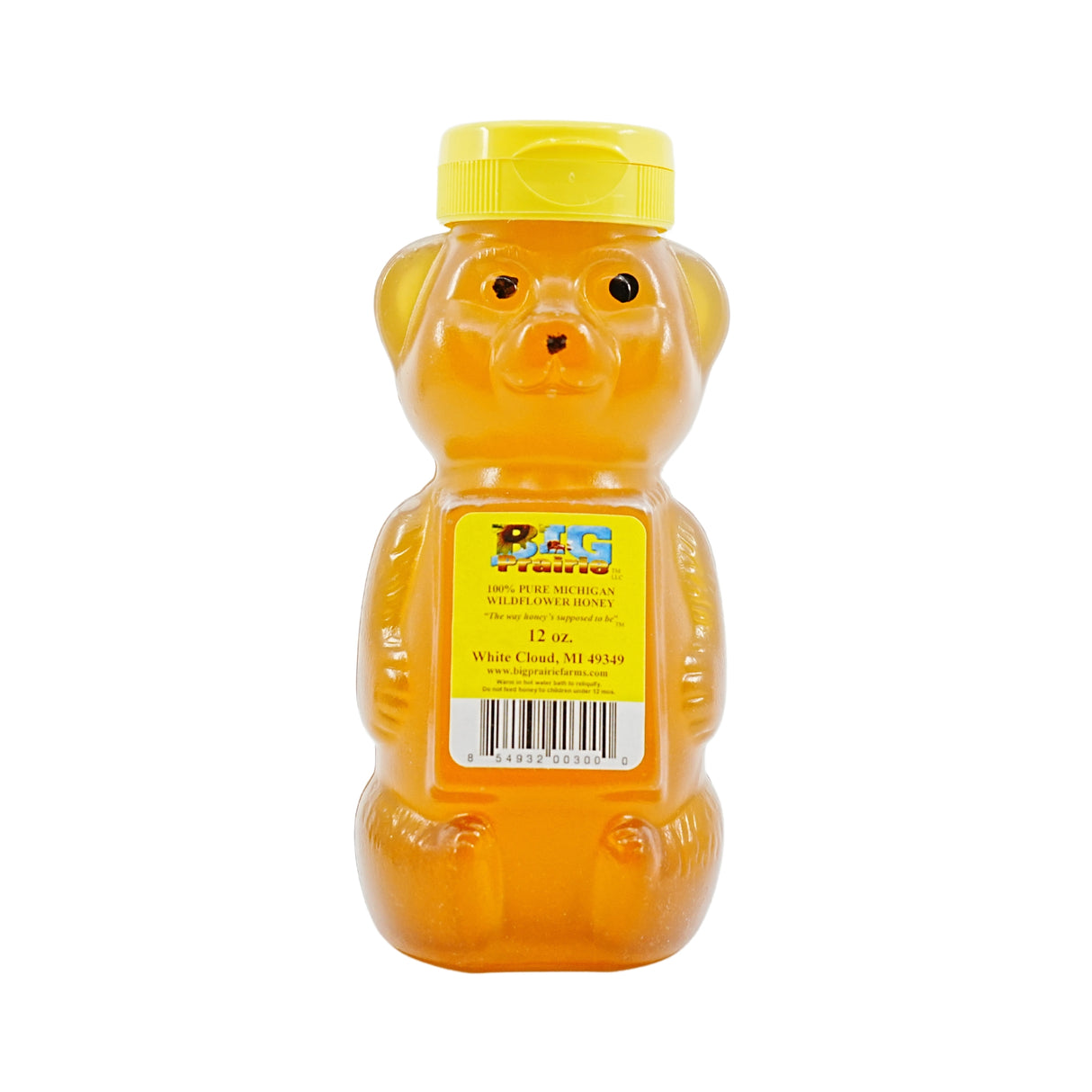 Big Prairie Farm 12 Oz Honey Bears