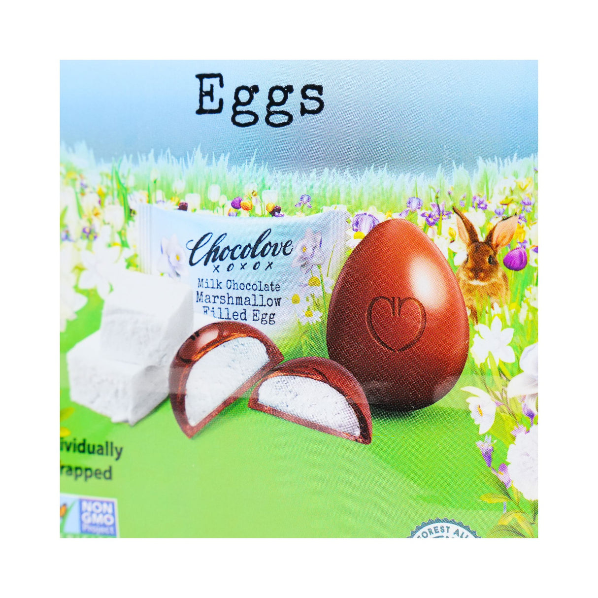 Chocolove Milk Chocolage Marshmallow Filled Eggs 3.5 oz