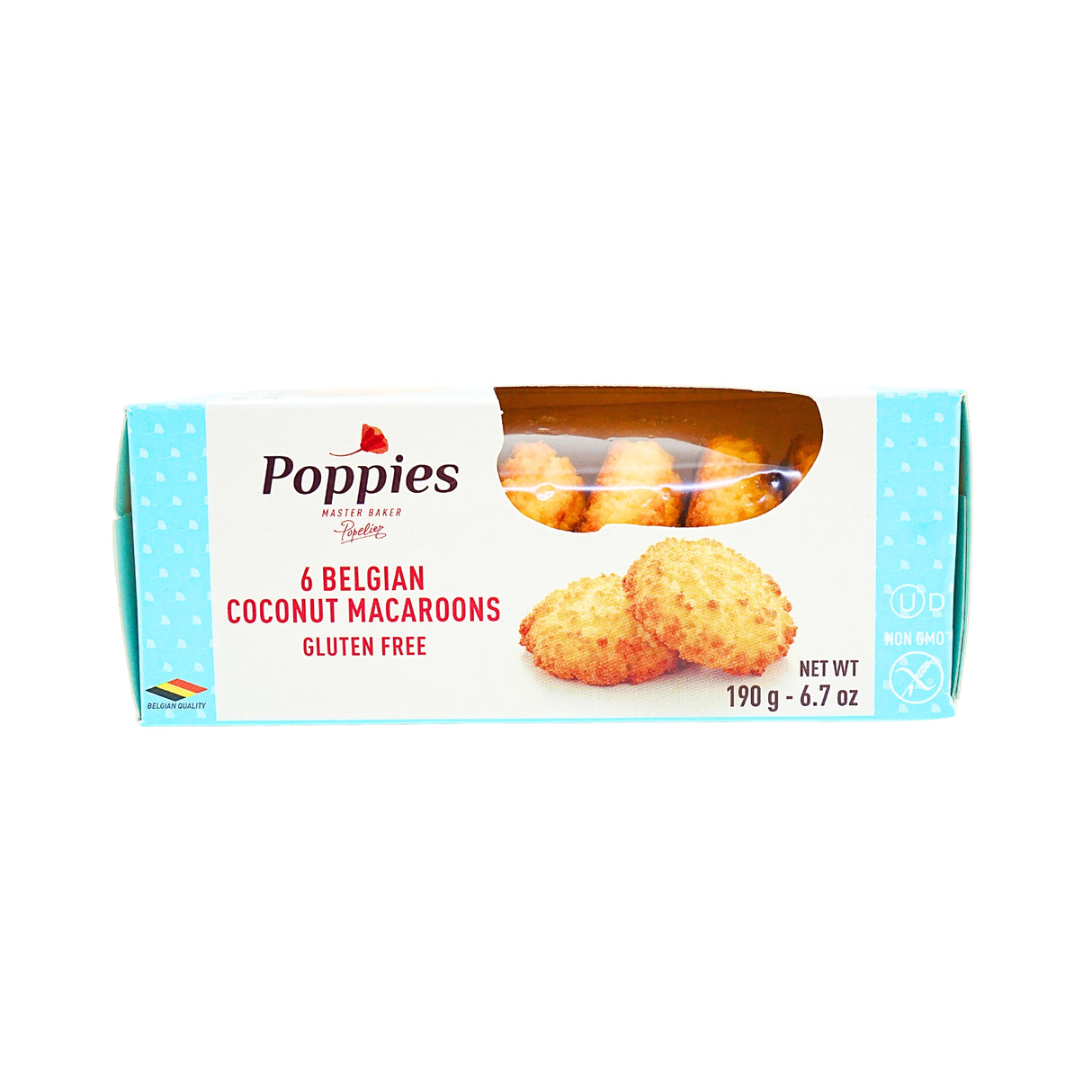 Poppies Coconut Macaroon Cookie 6.7 oz