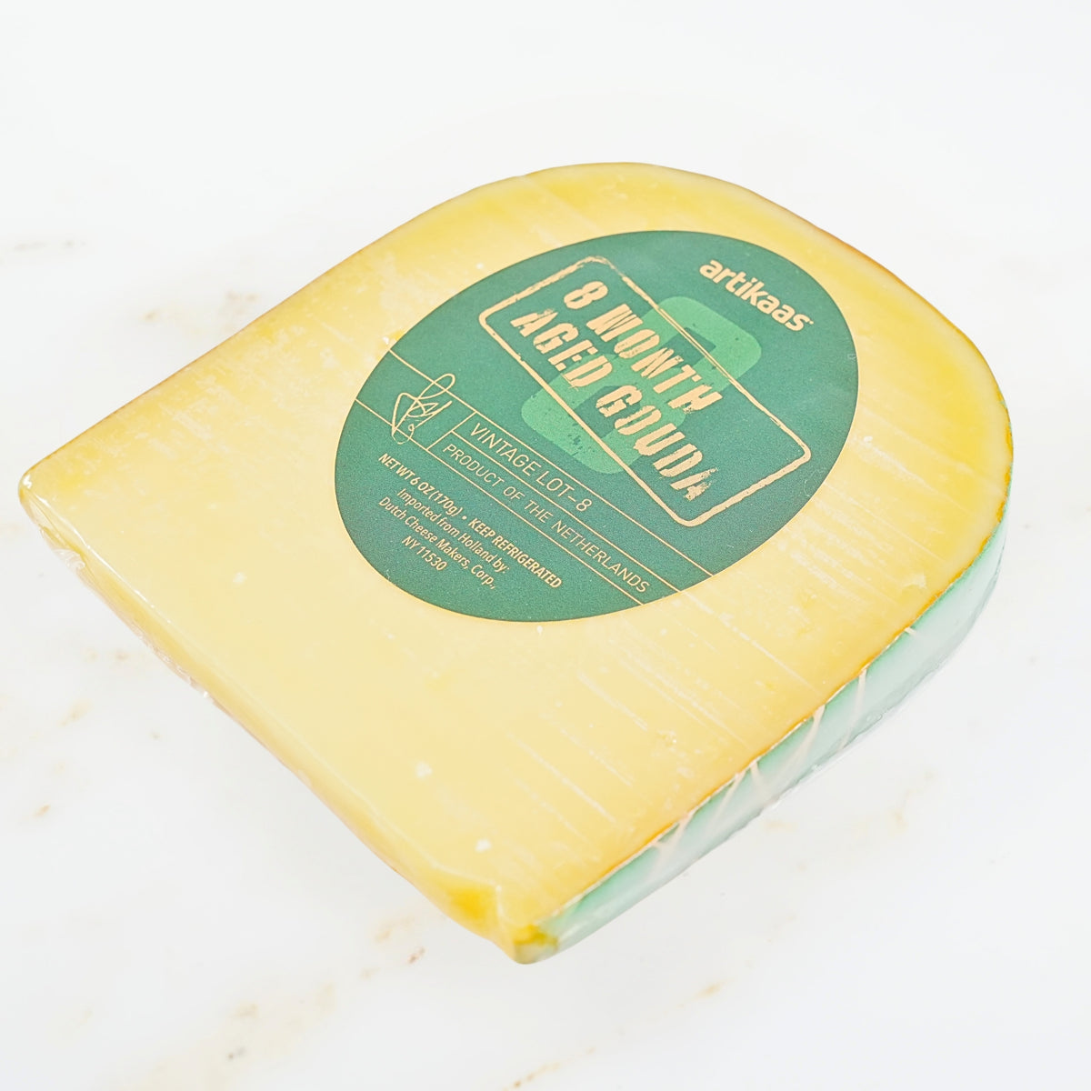 Artikaas Vintage 8 month Aged Gouda 6 oz Wedge
