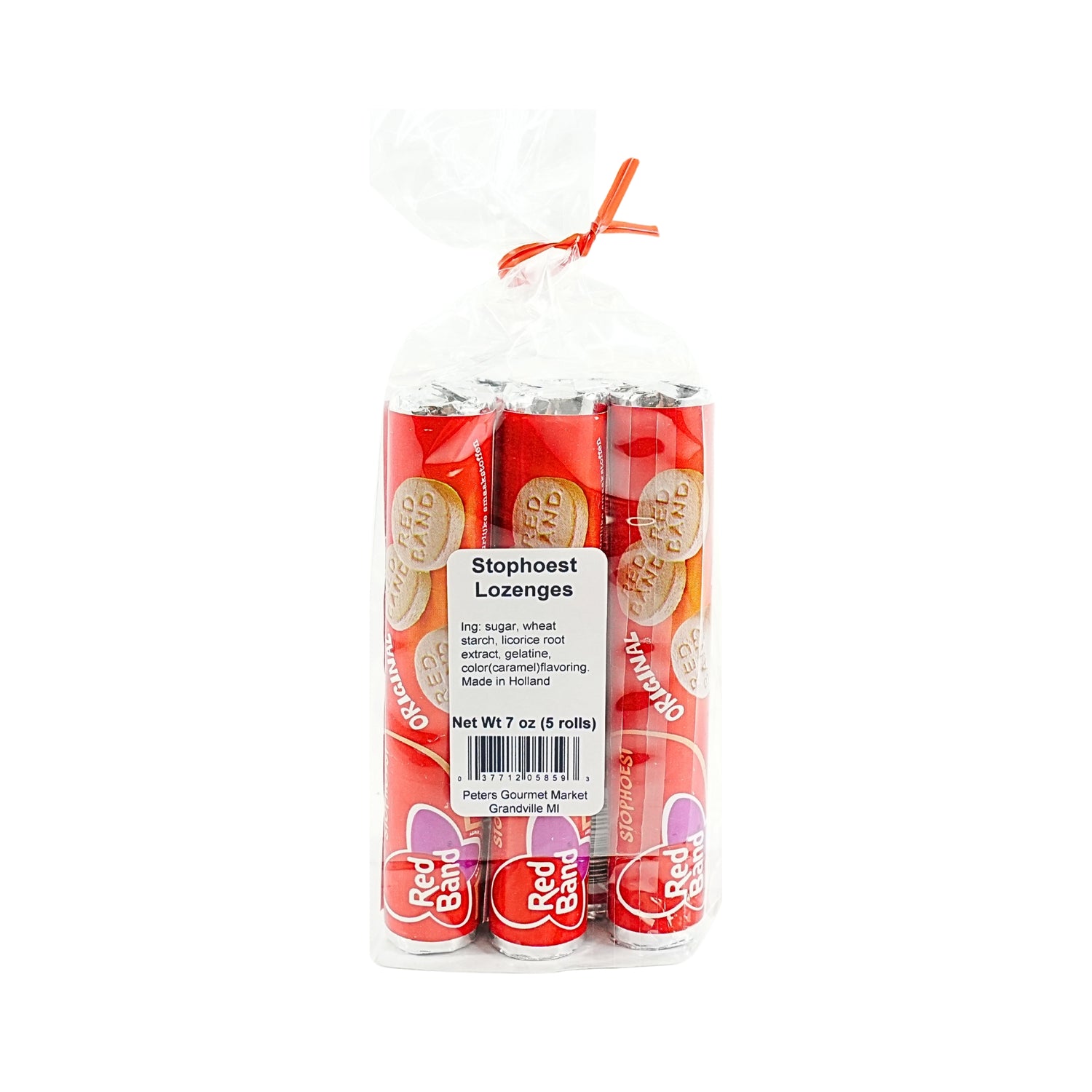 Red Band Stophoest Cough Drop 4 Roll Pack